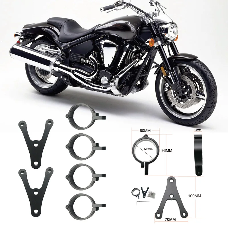 1Set Universal Motorcycle Headlight Mount Bracket Adjustable For Harley Honda Yamaha 7 Inch Headlight Housing Both Sides Bracket
1Set Universal Motorcycle Headlight Mount Bracket Adjustable For Harley Honda Yamaha 7 Inch Headlight Housing Both Sides Bracket