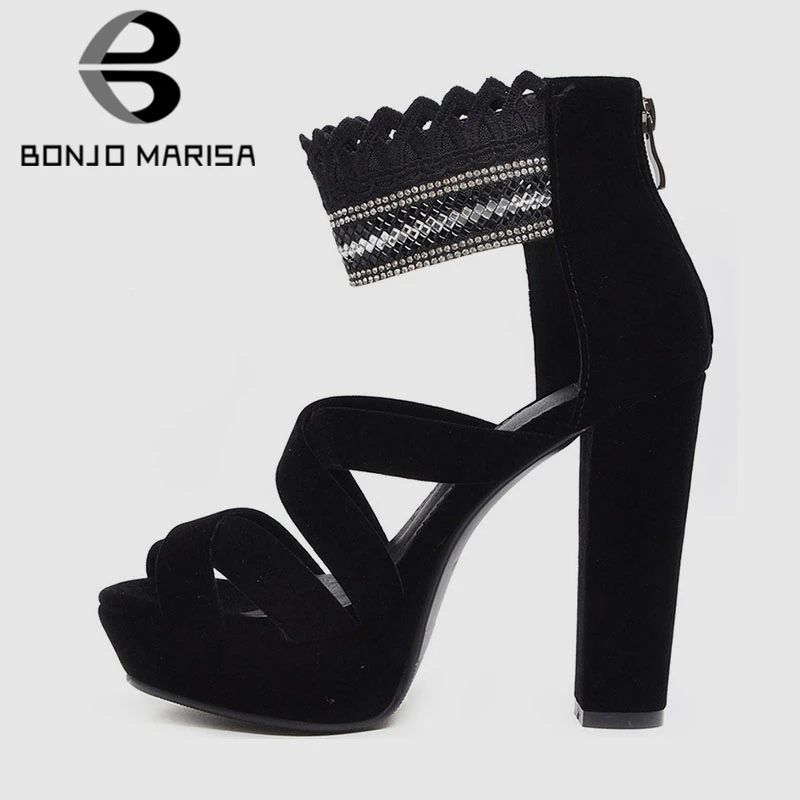DoraTaisa 2019 Brand New Elegant High Heel Platform Ladies Shoes Woman Sandals Zip Up Black Women Shoes Big Size 33-43
DoraTaisa 2019 Brand New Elegant High Heel Platform Ladies Shoes Woman Sandals Zip Up Black Women Shoes Big Size 33-43
