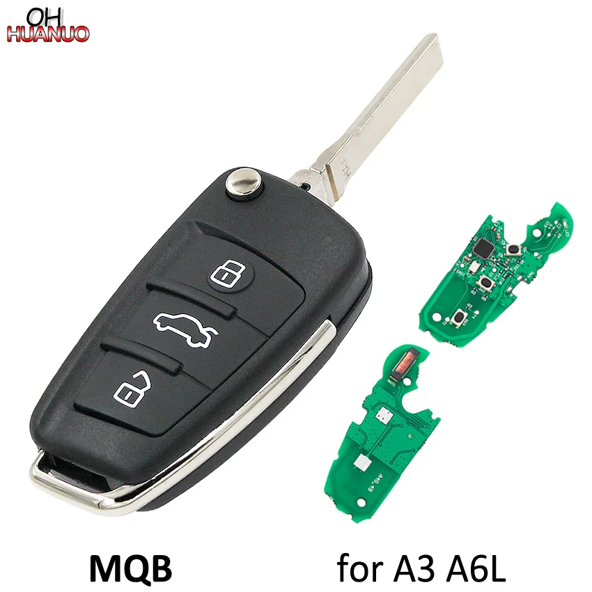 MQB Semi intelligent Modified Folding Remote Key 3 Button 315/433MHz A6L use for Audi A3
MQB Semi intelligent Modified Folding Remote Key 3 Button 315/433MHz A6L use for Audi A3