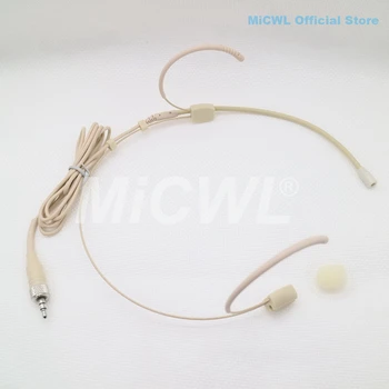 New Beige Head HeadMic Headset Microphone Mics for Sennheiser G3 G4 G2 XS Radio System 3.5mm Lock Stereo Omnidirectional Mic
New Beige Head HeadMic Headset Microphone Mics for Sennheiser G3 G4 G2 XS Radio System 3.5mm Lock Stereo Omnidirectional Mic