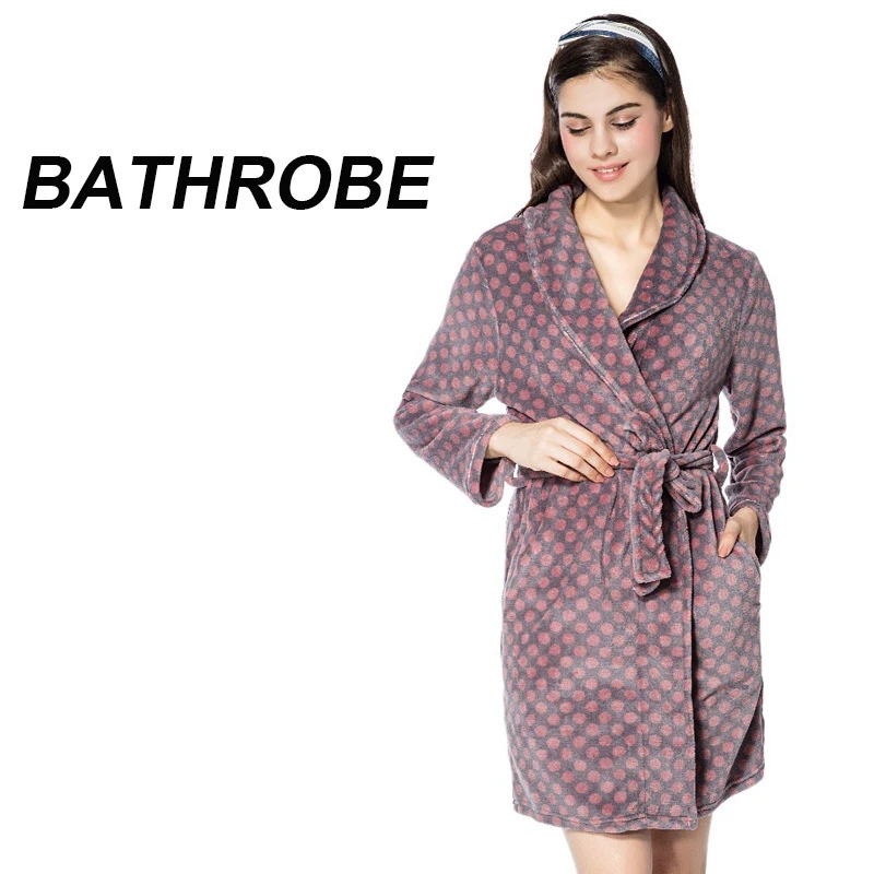 Skyfullysweet Bathrobe Women Polka Dot Warm Flannel Bathrobe Ladies Robes Nightwear For Ladies Dressing Gown Sleepwear Bath Rob
Skyfullysweet Bathrobe Women Polka Dot Warm Flannel Bathrobe Ladies Robes Nightwear For Ladies Dressing Gown Sleepwear Bath Rob