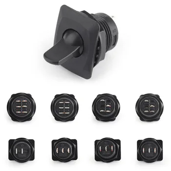 Areyourshop Toggle Switch 2/3/4/6 Pin 2/3 Position 6A/125VAC 3A/250VAC 10A/125VAC 6A/250VAC New Connector Switches
Areyourshop Toggle Switch 2/3/4/6 Pin 2/3 Position 6A/125VAC 3A/250VAC 10A/125VAC 6A/250VAC New Connector Switches