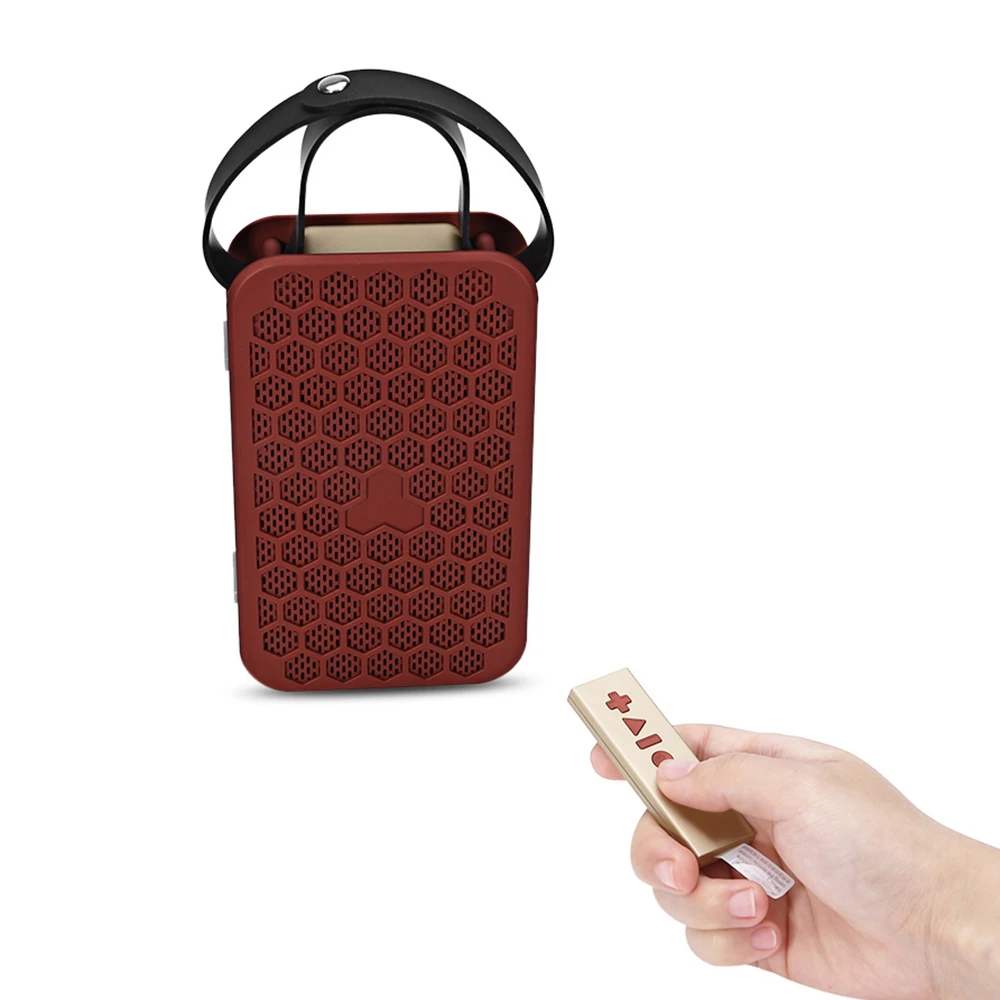Wireless Remote Controlle Bluetooth Speaker with NFC Remote Controller Portable Handle Support TF Card USB Player
Wireless Remote Controlle Bluetooth Speaker with NFC Remote Controller Portable Handle Support TF Card USB Player