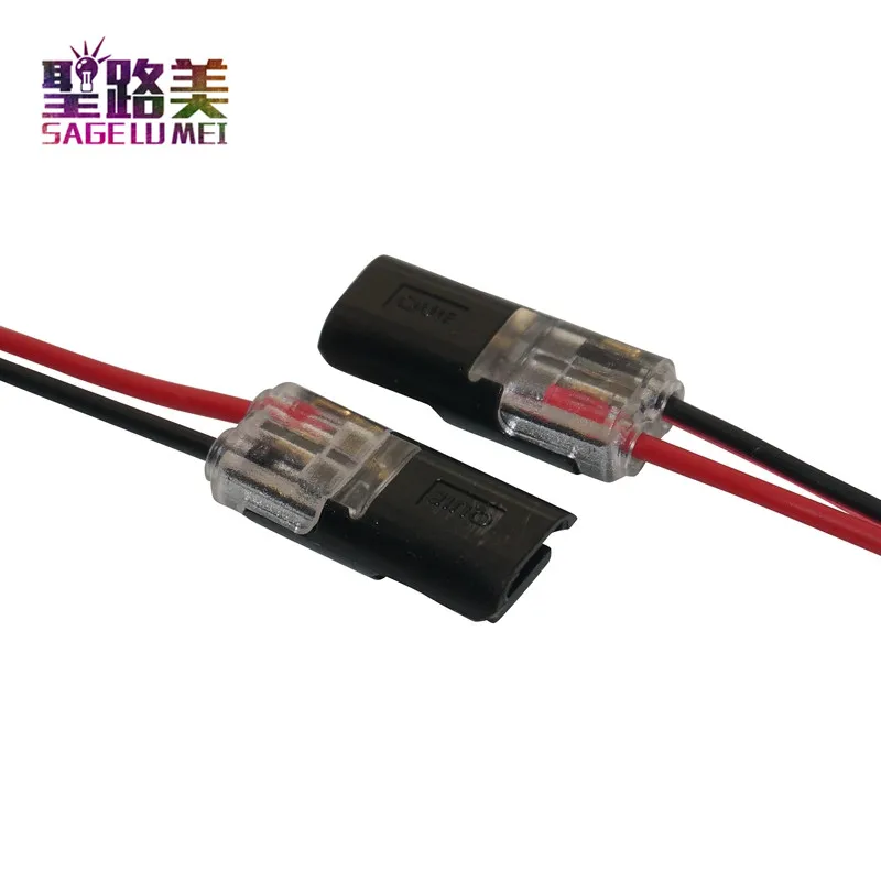 10pcs 2 Pin Way Spring Scotch Lock Connector 24-18AWG Wire for LED Strip Quick Splice Connector Cable Crimp Terminal Blocks Set
10pcs 2 Pin Way Spring Scotch Lock Connector 24-18AWG Wire for LED Strip Quick Splice Connector Cable Crimp Terminal Blocks Set