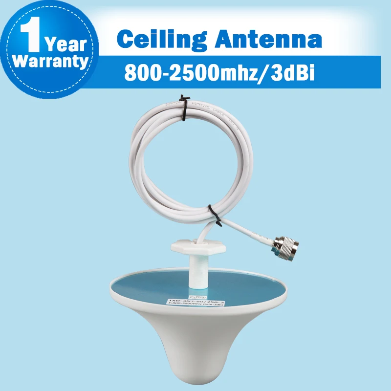 2G 3G GSM 3G WCDMA UMTS 2100 4G LTE 3dBi 800 to 2700MHz Cell Phone Mobile Signal Indoor Internal Ceiling Antenna For Booster S41
2G 3G GSM 3G WCDMA UMTS 2100 4G LTE 3dBi 800 to 2700MHz Cell Phone Mobile Signal Indoor Internal Ceiling Antenna For Booster S41
