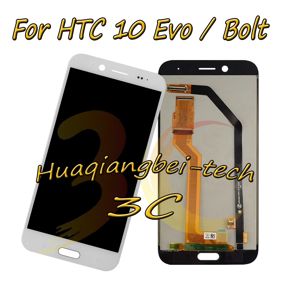 5.5'' New White For HTC 10 Evo M10f / Bolt 2PYB2 Full LCD DIsplay + Touch Screen Digitizer Assembly 100% Tested + Tracking
5.5'' New White For HTC 10 Evo M10f / Bolt 2PYB2 Full LCD DIsplay + Touch Screen Digitizer Assembly 100% Tested + Tracking