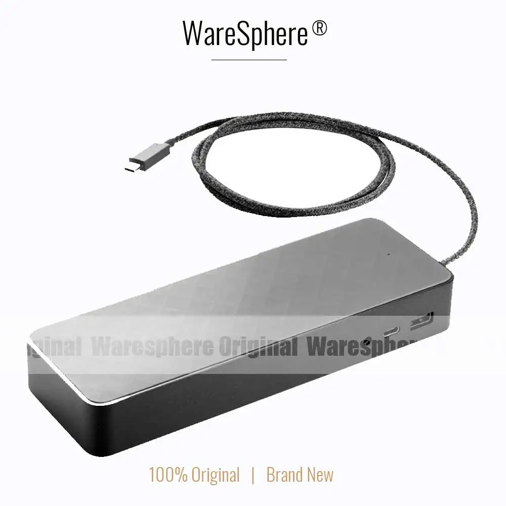 90W 19.5V 4.62A USB-C Hub 3.0 2.0 Universal Dock Type C Multifunction Adapter For HP Laptop 925698-001 8CJ830B4RV HSA-B005DS
90W 19.5V 4.62A USB-C Hub 3.0 2.0 Universal Dock Type C Multifunction Adapter For HP Laptop 925698-001 8CJ830B4RV HSA-B005DS