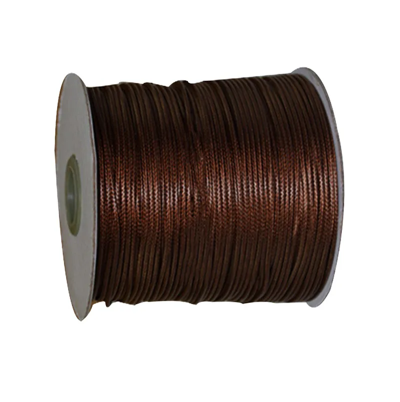 Brown Waxed Thread+0.5mm Korea Polyester Wax Cord+200yds/roll Jewelry Findings Bracelet Necklace Wire String Accessories
Brown Waxed Thread+0.5mm Korea Polyester Wax Cord+200yds/roll Jewelry Findings Bracelet Necklace Wire String Accessories
