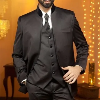 Elegant Dark Brown Satin Mens Suits 2017 Slim Fit Formal Men Formal Party Tuxedos Groomsmen Wedding men suit (Jacket+Pants+Vest)
Elegant Dark Brown Satin Mens Suits 2017 Slim Fit Formal Men Formal Party Tuxedos Groomsmen Wedding men suit (Jacket+Pants+Vest)