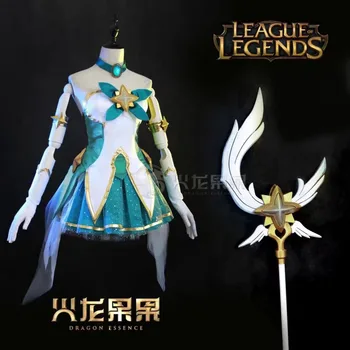 2017 LOL Start Guardian Magic girl Nine-Tailed Fox Ahri Syndra Soraka Ezreal Miss Fortune cosplay costume dress spectacleHallowe
2017 LOL Start Guardian Magic girl Nine-Tailed Fox Ahri Syndra Soraka Ezreal Miss Fortune cosplay costume dress spectacleHallowe