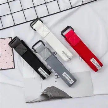 2020 New Designer Black White Red Fabric Nylon Canvas Web Belt Waistband Women Men Long Harajuku Double Ring Buckle Strap Belts
2020 New Designer Black White Red Fabric Nylon Canvas Web Belt Waistband Women Men Long Harajuku Double Ring Buckle Strap Belts