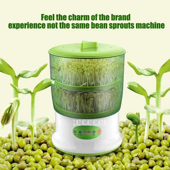 1PC perfect digital timer microcomputer intelligent double bean sprouts machine with Intelligent microcomputer 220V 20W 
1PC perfect digital timer microcomputer intelligent double bean sprouts machine with Intelligent microcomputer 220V 20W