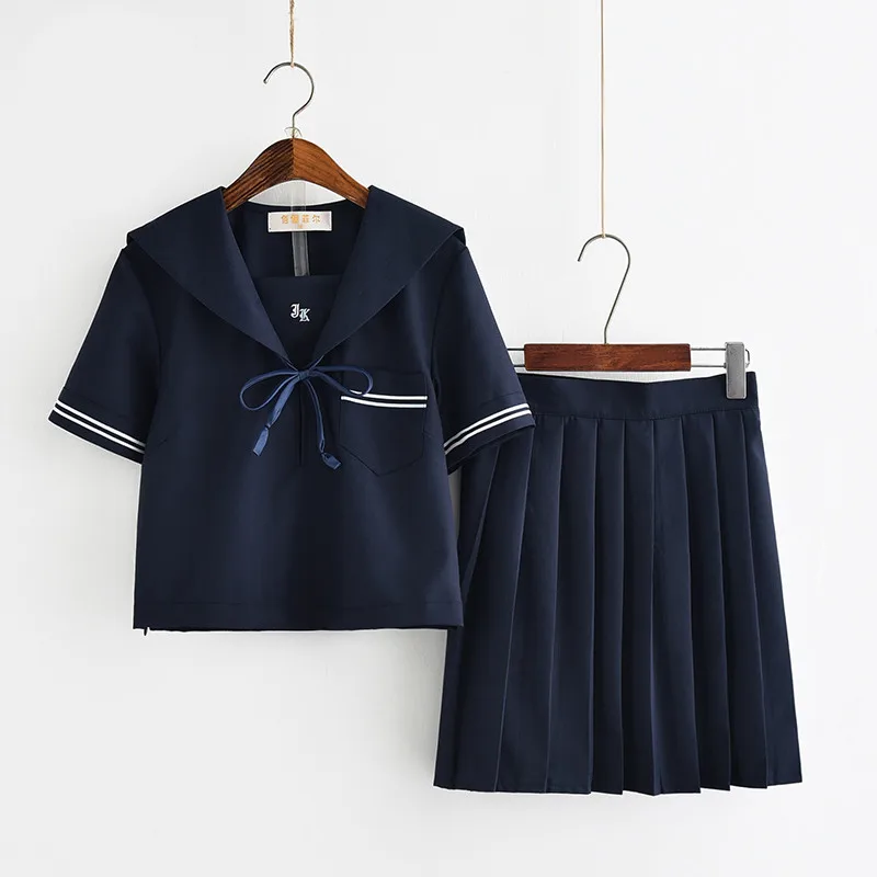 New Arrival Japanese School Uniform Skirt JK Uniform Class Uniforms Sailor Suit College Wind Suit Female Students Uniforms
New Arrival Japanese School Uniform Skirt JK Uniform Class Uniforms Sailor Suit College Wind Suit Female Students Uniforms