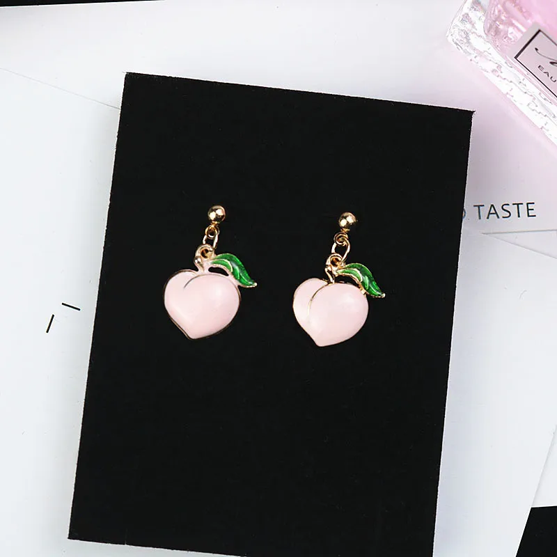 Cartoon fruit juicy peach earring cute fun sweet women alloy eardrop fashion novelty personalized harajuku jewelry Pendant gift
Cartoon fruit juicy peach earring cute fun sweet women alloy eardrop fashion novelty personalized harajuku jewelry Pendant gift