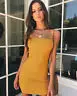 Summer Women Sleeveless Strapless Dress Casual Party Evening Solid Mini Spaghetti Strap Dress
Summer Women Sleeveless Strapless Dress Casual Party Evening Solid Mini Spaghetti Strap Dress