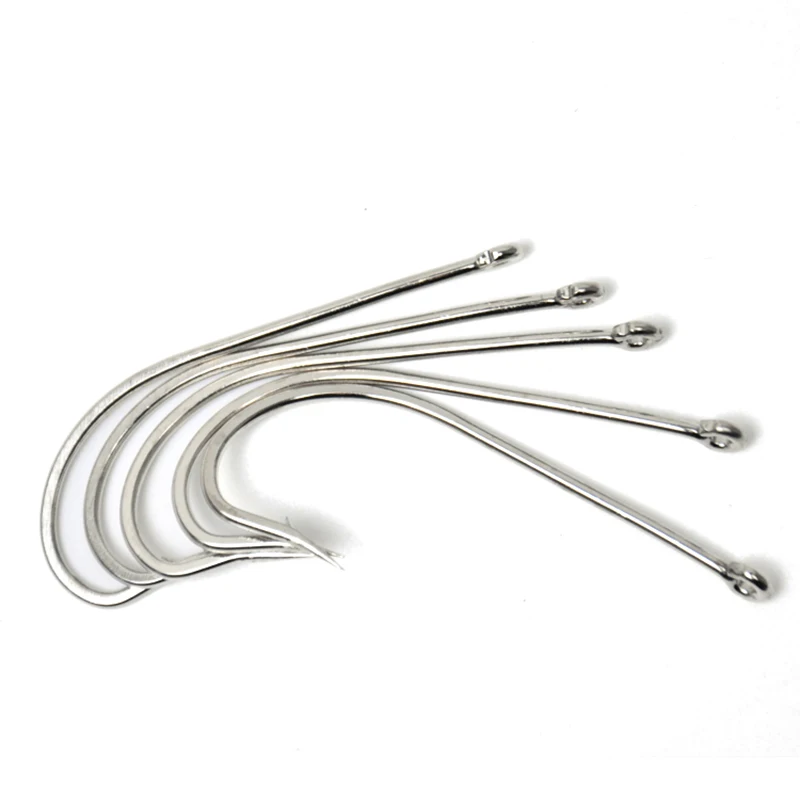OLOEY 1Pc High Carbon Steel Fishing Hooks Set in Fly Fishhooks Jig Barbed With Hole For Fishing Accessories Pesca 5# 7#
OLOEY 1Pc High Carbon Steel Fishing Hooks Set in Fly Fishhooks Jig Barbed With Hole For Fishing Accessories Pesca 5# 7#