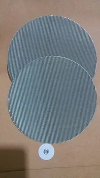 R150mm/R180mm diameter filter discs/80 mesh dutch weave wire mesh discs/ customized filter value/MOQ 500 pcs
R150mm/R180mm diameter filter discs/80 mesh dutch weave wire mesh discs/ customized filter value/MOQ 500 pcs