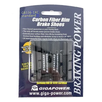 Gigapower brake pads used for Carbon wheel Front and rear high temperture carbon wheels used braking pad 4 Piece / Set
Gigapower brake pads used for Carbon wheel Front and rear high temperture carbon wheels used braking pad 4 Piece / Set