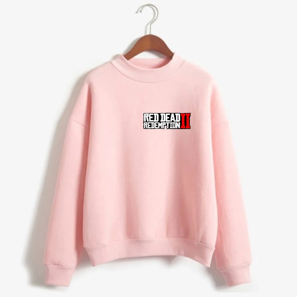 WBDDT Red Dead Redemption 2 Sweatshirts Turtleneck Women 2018 Harajuku Pullover Outerwear Streetwear Clothing Drop Shipping
WBDDT Red Dead Redemption 2 Sweatshirts Turtleneck Women 2018 Harajuku Pullover Outerwear Streetwear Clothing Drop Shipping