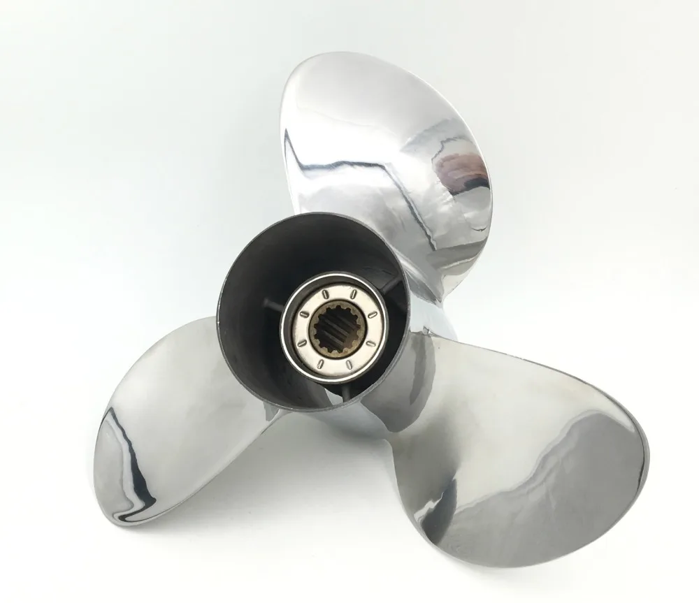 3x10.5x13 for 30HP-80HP TOHATSU propellers 3 Blade STAINLESS STEEL Propellers 13 tooth spline tohatsu boat accessories marine
3x10.5x13 for 30HP-80HP TOHATSU propellers 3 Blade STAINLESS STEEL Propellers 13 tooth spline tohatsu boat accessories marine