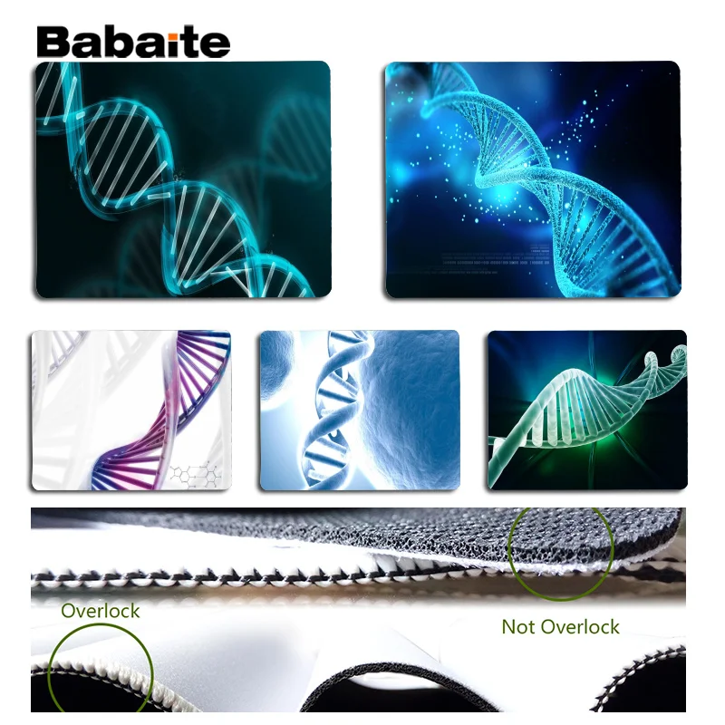 Babaite Beautiful Anime DNA Structure mouse pad gamer play mats Size for 180x220x2mm and 250x290x2mm Small Mousepad
Babaite Beautiful Anime DNA Structure mouse pad gamer play mats Size for 180x220x2mm and 250x290x2mm Small Mousepad