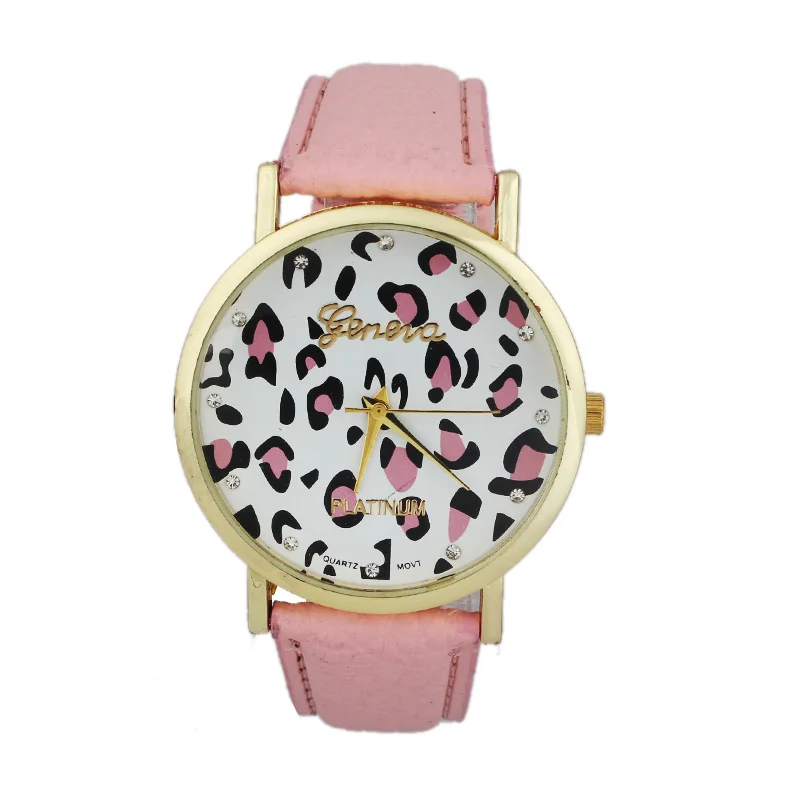 2018 Women Watches Diamond Leopard Printing Pattern Weaved Leather Quartz Watch Dial Wristwatch Relogio Feminino
2018 Women Watches Diamond Leopard Printing Pattern Weaved Leather Quartz Watch Dial Wristwatch Relogio Feminino