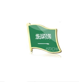 2 pcs Gold plated National flag of Saudi Arabia collar badge brassard National symbol collectible emblem metal art
2 pcs Gold plated National flag of Saudi Arabia collar badge brassard National symbol collectible emblem metal art