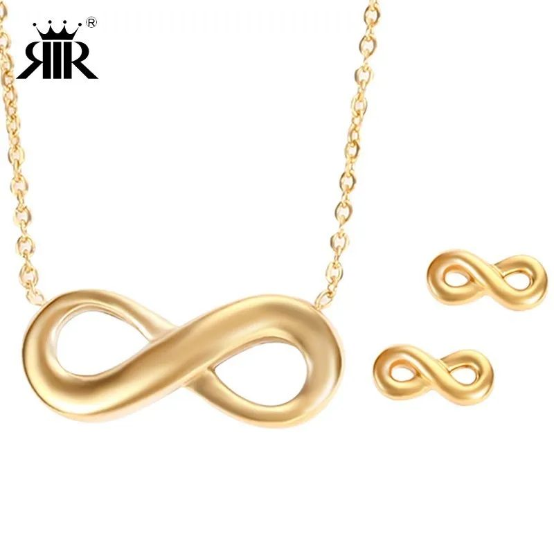 RIR Eternity Infinity Symbol Charm Necklace Stainless Steel Figure Eight 8 Jewelry Set Dainty Friendship Best Friend Gifts S008
RIR Eternity Infinity Symbol Charm Necklace Stainless Steel Figure Eight 8 Jewelry Set Dainty Friendship Best Friend Gifts S008