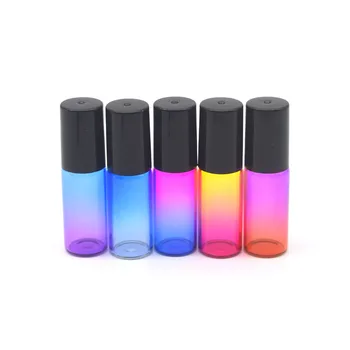 3pcs Empty 5ml Gradient Colorful Essential Oil Glass Roll-On Bottle Fragrance Perfume Sample Roller Bottle Black Cap
3pcs Empty 5ml Gradient Colorful Essential Oil Glass Roll-On Bottle Fragrance Perfume Sample Roller Bottle Black Cap