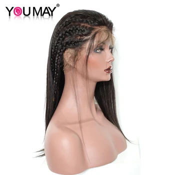 Silky Straight Human Hair Wig 150% Density 360 Lace Frontal Wig Pre Plucked With Baby Hair For Women Brazilian Lace Front YouMay
Silky Straight Human Hair Wig 150% Density 360 Lace Frontal Wig Pre Plucked With Baby Hair For Women Brazilian Lace Front YouMay