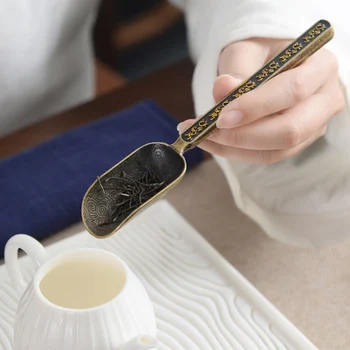 Kitchen Accessories Tea Leaves Chooser Chinese Kongfu Tea Vintage Copper 1PC Tea Spoons
Kitchen Accessories Tea Leaves Chooser Chinese Kongfu Tea Vintage Copper 1PC Tea Spoons