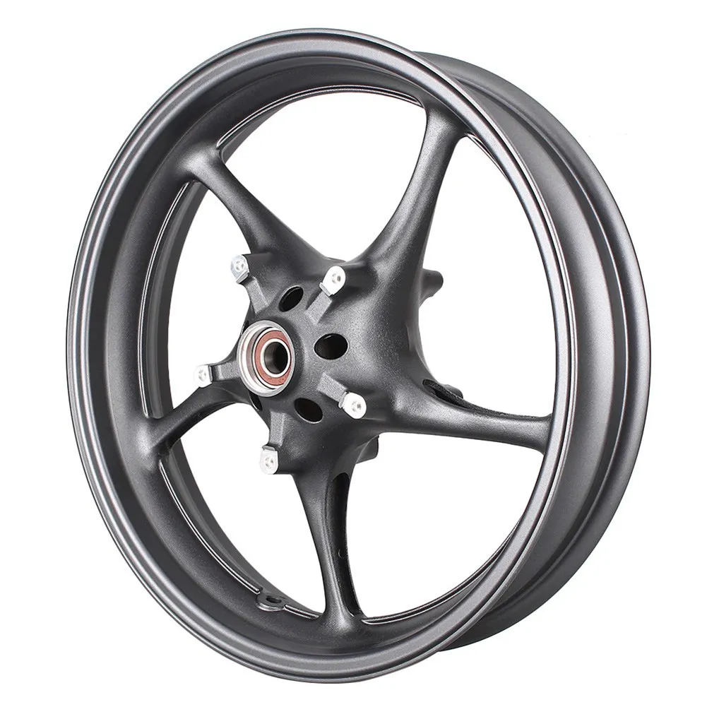 Aluminum Motorcycle Front Wheel Rim For yamaha YZF R6 2003 2004 2005 2006 2007 2008 2009 2010 2011& YZF R6S 2006-2009 Dark Gray
Aluminum Motorcycle Front Wheel Rim For yamaha YZF R6 2003 2004 2005 2006 2007 2008 2009 2010 2011& YZF R6S 2006-2009 Dark Gray