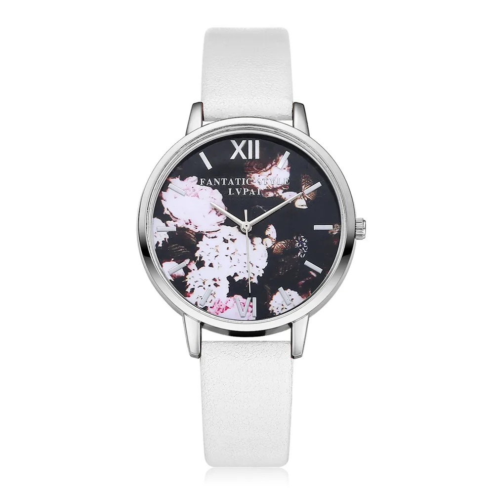 Роскошные женские кожаные часы модные кварцевые наручные Reloj элегантные в стиле