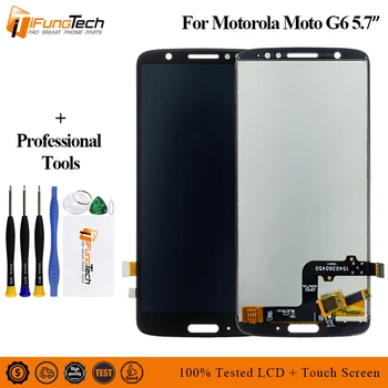 5.7 Inch High Quality For Motorola XT1925 Moto G6 LCD Display Screen+Touch Screen Digitizer Assembly Black Color With Kits
5.7 Inch High Quality For Motorola XT1925 Moto G6 LCD Display Screen+Touch Screen Digitizer Assembly Black Color With Kits