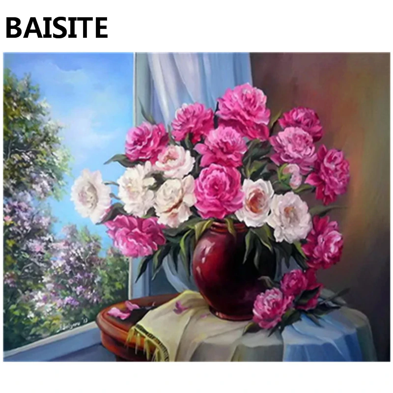 BAISITE DIY Acrylic Painting By Numbers Hand Painted Canvas Modern Wall Picture For Living Room Home Decor Wall Art
BAISITE DIY Acrylic Painting By Numbers Hand Painted Canvas Modern Wall Picture For Living Room Home Decor Wall Art