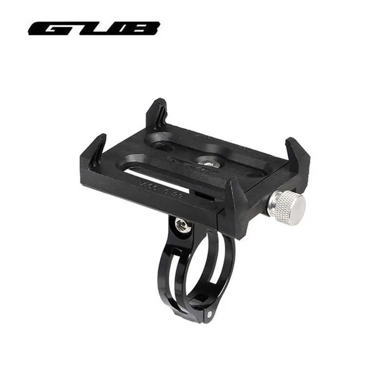 

Велосипедный держатель для телефона GUB, кронштейн для 3,5-6,2 дюймового смартфона, противоскользящий универсальный велосипедный держатель с зажимом на руль, черный