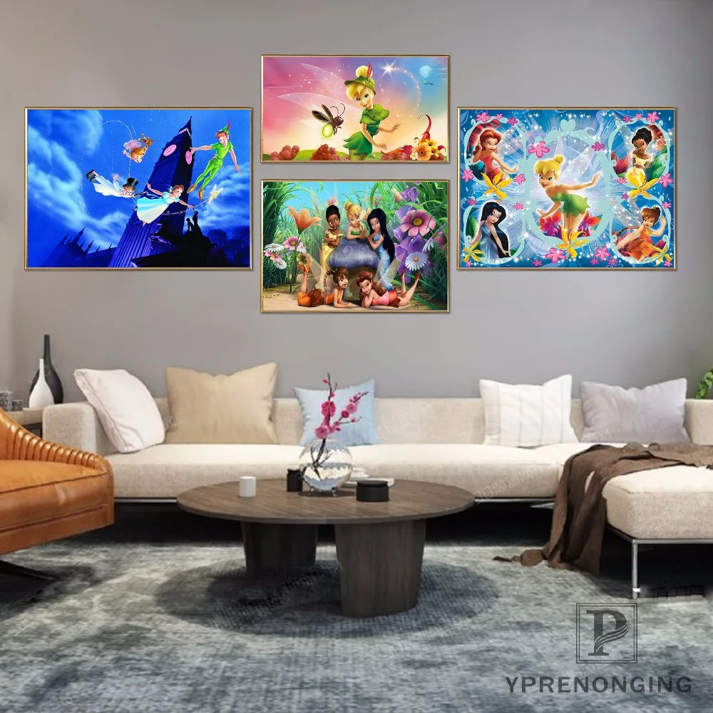 Custom Peter Pan and Tinkerbell Home Decor Canvas Printing Silk Fabric Print Wall Poster No Frame 180317@76
Custom Peter Pan and Tinkerbell Home Decor Canvas Printing Silk Fabric Print Wall Poster No Frame 180317@76
