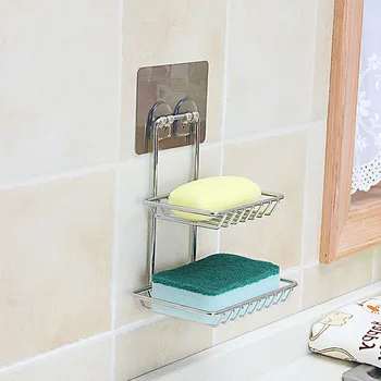 Home Storage Suction Cup Firm Storage Holder Soap Dish Cosmetic Sundries Double Layer Storage Shelves Bathroom Kitchen Organizer
Home Storage Suction Cup Firm Storage Holder Soap Dish Cosmetic Sundries Double Layer Storage Shelves Bathroom Kitchen Organizer