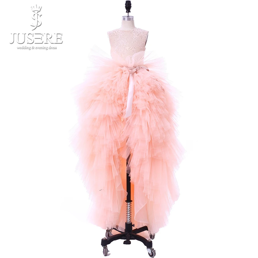 Jusere 2019 Real Photos Tiered Skirt Kids Pageant Dresses Lace Bodice Ruffles Dresses High Low Cute Pink Flower Girl Dresses
Jusere 2019 Real Photos Tiered Skirt Kids Pageant Dresses Lace Bodice Ruffles Dresses High Low Cute Pink Flower Girl Dresses