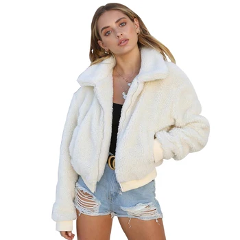Autumn Winter Women Faux Fur Coat Casual Solid Warm Long Sleeve Faux Fur Zipper Jacket Teddy Coat Female Casaco Feminino WJM26
Autumn Winter Women Faux Fur Coat Casual Solid Warm Long Sleeve Faux Fur Zipper Jacket Teddy Coat Female Casaco Feminino WJM26