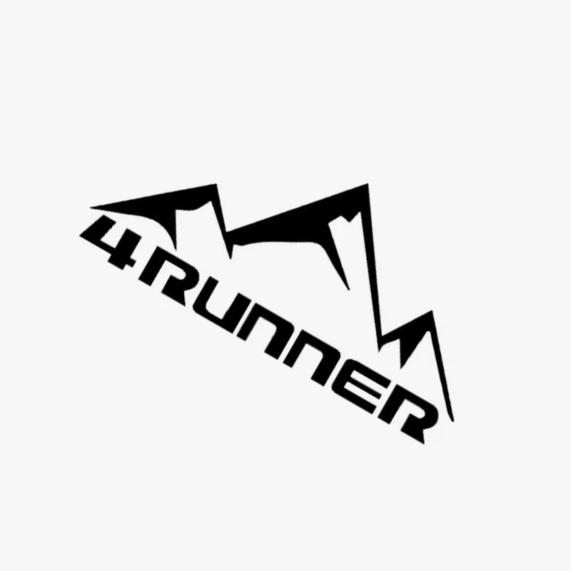 18.6cm*8.8cm 4 RUNNER Contend In Mountain Interesting Vinyl Car Sticker Transparent Window Decal GS3766 | Автомобили и мотоциклы