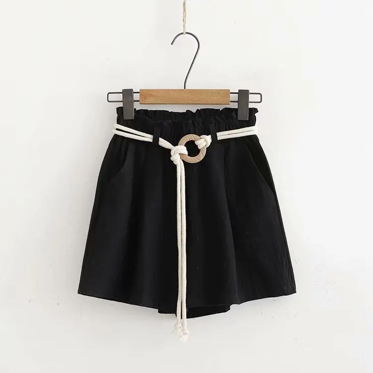 Pink White Black Summer Hot Shorts Knitted Rope Belt High Waist Shorts Women Casual Streetwear pantalones cortos mujer
Pink White Black Summer Hot Shorts Knitted Rope Belt High Waist Shorts Women Casual Streetwear pantalones cortos mujer