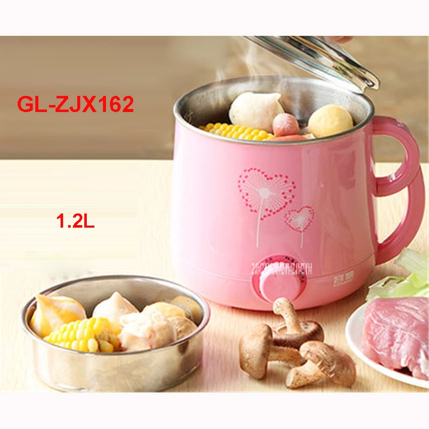 Gl-zjx162 1.2l Мини плита домой студенческое общежитие Hot Pot лапшу 304 нержавеющая сталь