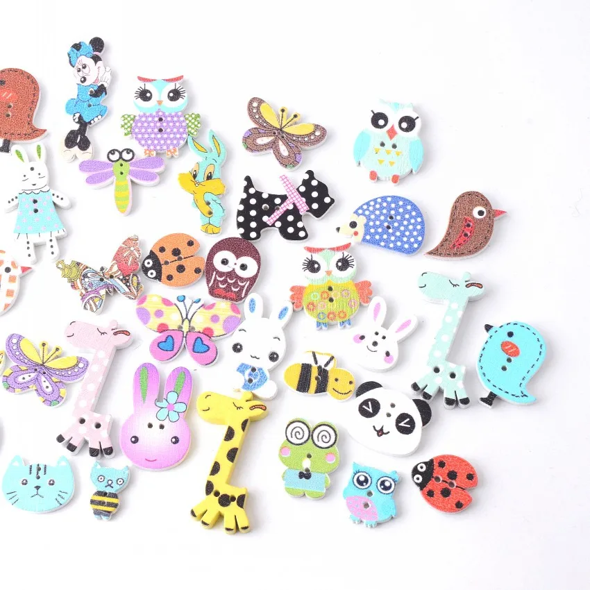 Free Shipping-115pcs Random Mixed Lovely Animals 2 Holes Pattern Cartoons Wood Sewing Buttons Scrapbooking
Free Shipping-115pcs Random Mixed Lovely Animals 2 Holes Pattern Cartoons Wood Sewing Buttons Scrapbooking