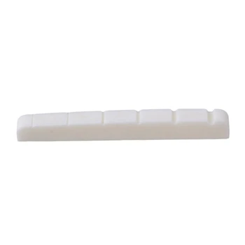 1Pc Modern and Vintage Electric Guitar Six String Nut Cattle Bone Slotted for Strat Replacement M01941
1Pc Modern and Vintage Electric Guitar Six String Nut Cattle Bone Slotted for Strat Replacement M01941