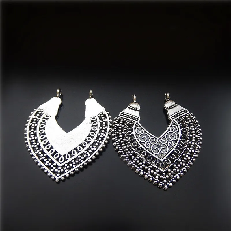 10pcs GraceAngie Creative Imitation Single Heart Pendant Charms Antique Silver Jewelry Accessories Key Chain Decor 43*38*2mm
10pcs GraceAngie Creative Imitation Single Heart Pendant Charms Antique Silver Jewelry Accessories Key Chain Decor 43*38*2mm