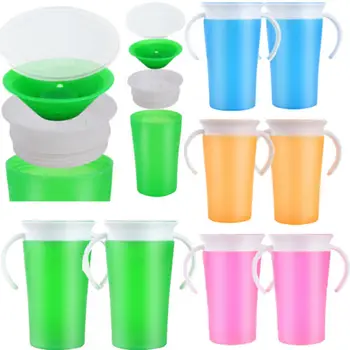 Hot Sale Magic Drinking Prevent Leaking Training Cup For Children Kids Toddler 260ml
Hot Sale Magic Drinking Prevent Leaking Training Cup For Children Kids Toddler 260ml