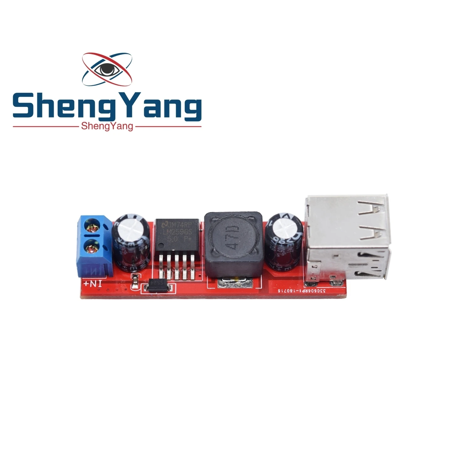 ShengYang DC 6V-40V To 5V 3A Double USB Charge DC-DC Step-down Converter Module For Vehicle Charger LM2596 Dual USB
ShengYang DC 6V-40V To 5V 3A Double USB Charge DC-DC Step-down Converter Module For Vehicle Charger LM2596 Dual USB