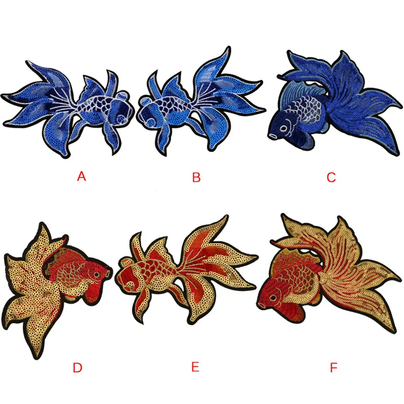 1PC Blue/Red Fish Embroidered Applique Sew Iron On Cloth Patch Badge Jeans Decor Craft
1PC Blue/Red Fish Embroidered Applique Sew Iron On Cloth Patch Badge Jeans Decor Craft