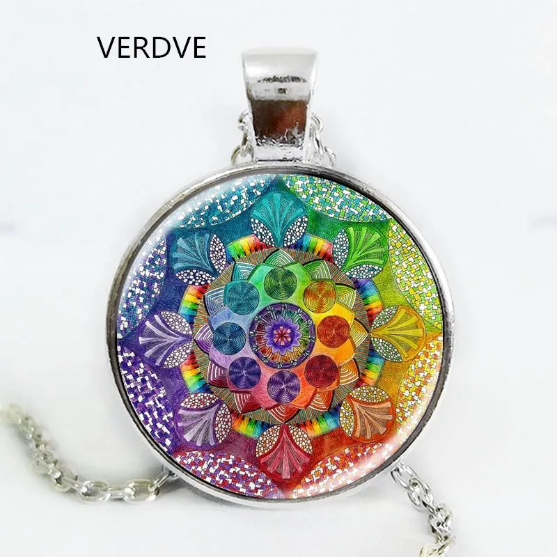 VERDVE fashion glass pendant necklace vintage silver chain necklace classic colorful jewelry crystal cabochon necklace
VERDVE fashion glass pendant necklace vintage silver chain necklace classic colorful jewelry crystal cabochon necklace
